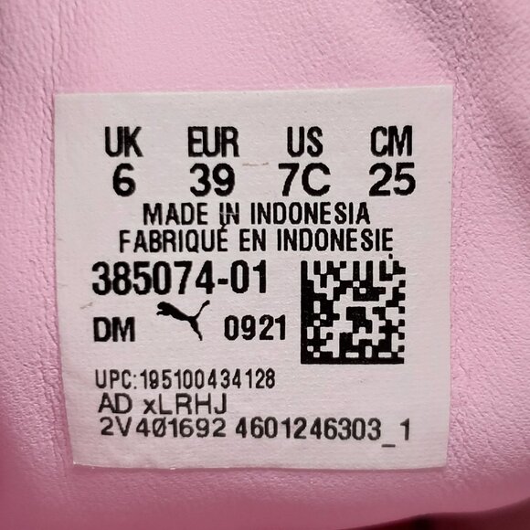 Puma LOL Surprise Girls Sneakers Size 7C Pink Suede Kitty 385074 01 - Picture 8 of 9